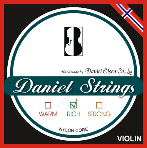 Violin Strings Nylon Core 65 USD SET